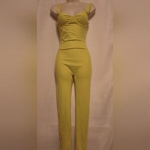 Elegant Yellow Jumpsuit